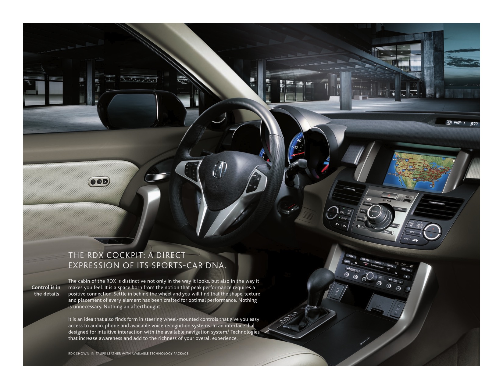 2011 Acura RDX Brochure Page 14